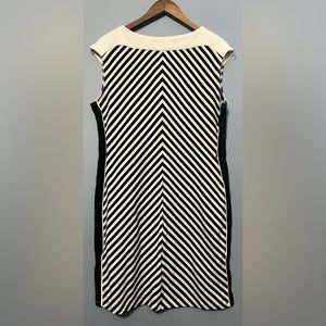 Dress Barn striped sleeveless dress